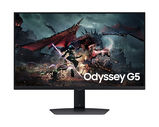 Samsung 27" Odyssey G5 G50D S27DG502EI IPS 16:9 2560x1440x180Hz 1ms 350cd 1000:1 178/ 178 HDMI*2 DP HAS Pivot Tilt Swiv VESA Black LS27DG502EIXCI