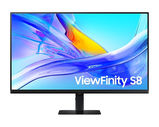Samsung 32" ViewFinity S8 S80UD S32D804UAI (IPS 21:9 3840x2160x60Hz 5ms 350cd 3000:1 178/ 178 1, 07 млрд DP; HDMI; USB-C (90 Вт) USB3.0x3 RJ45 HAS Tilt Swiv VESA Black LS32D804UAIXCI&nbsp;<img style='position: relative;margin:0' src='/image/only_to_order_edit.gif' alt='На заказ' title='На заказ' />