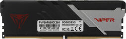 PATRIOT
Viper VENOM DDR5 64GB 6000MHz CL36 UDIMM KIT PATRIOT
Viper VENOM DDR5 64GB 6000MHz CL36 UDIMM KIT