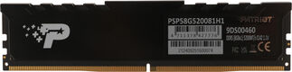 Patriot SL Premium DDR5 DIMM 8GB 5200MHz CL42 1*8GB 42-42-42-84 1.1V with HS Patriot SL Premium DDR5 DIMM 8GB 5200MHz CL42 1*8GB 42-42-42-84 1.1V with HS