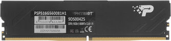 Patriot SL Premium DDR5 DIMM 16GB 5600MHz CL46 1*16GB 46-46-46-90 1.1V with HS