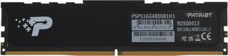 Patriot SL Premium DDR5 DIMM 16GB 4800MHz CL40 1*16GB 40-40-40-77 1.1V with HS Patriot SL Premium DDR5 DIMM 16GB 4800MHz CL40 1*16GB 40-40-40-77 1.1V with HS