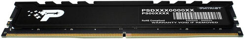 Patriot SL Premium DDR5 DIMM 32GB 4800MHz CL40 1*32GB 40-40-40-77 1.1V with HS Patriot SL Premium DDR5 DIMM 32GB 4800MHz CL40 1*32GB 40-40-40-77 1.1V with HS