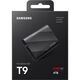 SSD Samsung T9 External 4Tb BLACK USB 3.2 Type-C (MU-PG4T0B/WW) 1year