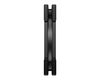 ID-COOLING TF-9215-K 92x92x15мм (80шт./кор, PWM, 4pin, черный, резиновые углы, 800-2800об/мин) BOX