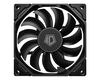 ID-COOLING TF-9215-K 92x92x15мм (80шт./кор, PWM, 4pin, черный, резиновые углы, 800-2800об/мин) BOX