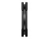ID-COOLING TF-9215-K 92x92x15мм (80шт./кор, PWM, 4pin, черный, резиновые углы, 800-2800об/мин) BOX