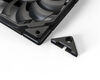 ID-COOLING TF-9215-K 92x92x15мм (80шт./кор, PWM, 4pin, черный, резиновые углы, 800-2800об/мин) BOX