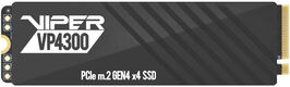 Patriot Viper VP4300 2TB M.2 2280 NVMe PCIe 4.0 x4 R7400/W6800 TBW 2000TB DRAM-Buffered 3D NAND TLC Patriot Viper VP4300 2TB M.2 2280 NVMe PCIe 4.0 x4 R7400/W6800 TBW 2000TB DRAM-Buffered 3D NAND TLC