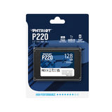 Patriot SSD P220 128GB SATA3 2.5" R550/ W480 TBW 60TB 3D NAND P220S128G25