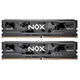 Apacer DDR5 32GB 6400MHz DIMM NOX Black Gaming Memory CL32 1.4V Kit (2x16GB) (Retail) 2048*8 Heat Sink (Retail) 3 years (AH5U32G64C552MBAA-2)