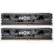 Apacer DDR5 32GB 6200MHz DIMM NOX Black Gaming Memory CL40 1.35V Kit (2x16GB) (Retail) 2048*8 Heat Sink (Retail) 3 years (AH5U32G62C532MBAA-2)
