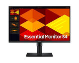Samsung 24" Essential S4 S40GD S24D400GAI IPS LED 16:9 1920x1080x100Hz 5ms 250cd 1000:1 178/ 178 2*HDMI DP USB2.0 x2 HAS Tilt Pivot Swivel VESA Black LS24D400GAIXCI