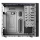 MiniTower Powerman ES555 Black PM-500ATX-F U3*2+U2*2 +2*combo Audio; additional HDD cage; intrusion switch; power button lock; Plastic Tooless part mATX