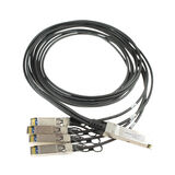 Объединительный DAC кабель QSFP+ 40G для 4х10G. Скорость: 40 Гбит/ c. Тип разъема: QSFP+/ SFP+. Длина кабеля 2м. Размеры коннектора : 11x9x101мм. Рабочая температура: 0&hellip;+7 OSNOVO OC-QSFP-4x10G-2M (ШхВхГ)