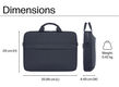 Case HP Everyday 14 Odyssey Gray Laptop Briefcase cons