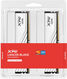 ADATA DDR5 DIMM 32GB 6000MHz 2*16GB 34-38-38 WHITE DUAL TRAY