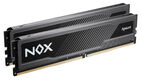 Apacer DDR4 32GB 6400MHz DIMM NOX Black Gaming Memory CL36 1.4V Kit (2x16GB) Heat Sink (Retail) 2048*8 3 years (AH5U32G64C652MBAA-2)