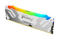 Kingston 16GB 7200MT/s DDR5 CL38 DIMM FURY Renegade RGB White XMP