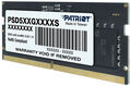 Patriot SL DDR5 16GB 4800MHz SO-DIMM SINGLE 1*16GB CL40 40-40-40-70 1.1V Patriot SL DDR5 16GB 4800MHz SO-DIMM SINGLE 1*16GB CL40 40-40-40-70 1.1V