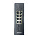OSNOVO SW-80802-IM(port 90W,360W) Промышленный Web-управляемый PoE коммутатор Gigabit Ethernet на 10 портов с функцией мониторинга температуры/влажности. Порты: 2 x GE (10/100/1000BASE-T) с PoE (до 9
