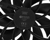 ID-COOLING TF-12025-PRO BLACK 120x120x25мм (60шт./кор, PWM, резиновые углы, черный, 500-1800об/мин) BOX