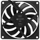 ID-COOLING NO-8010-PWM 80x80x10мм (120шт./кор, PWM, 4pin, черный, 800-3000об/мин) BOX