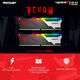PATRIOT
Viper VENOM RGB DDR5 32GB 6600MHz CL34 UDIMM KIT