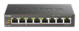 D-Link Неуправляемый PoE-коммутатор DGS-1008P/F3A