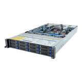 Серверная платформа Gigabyte Server Platform R283-Z91 Rev.3x / 2U / 2xAMD (9004/ 9005) / 2xHS / 24xDIMM / 12xLFF SAS/ SATA + 2xSFF SAS/ SATA + 3xM.2 PCIe Gen3 / 2xGbE / 2xOCP 3.0 / 6xFHHL / 2x1600W / Rails R283-Z91-AAV2