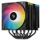 DEEPCOOL AG620 BK ARGB V2 LGA20XX/1700/1200/115X/AM5/AM4 (9шт/кор, TDP 260W, PWM, ARGB DUAL Fan 120mm, 6 тепл. трубок, черный) RET DEEPCOOL AG620 BK ARGB V2 LGA20XX/1700/1200/115X/AM5/AM4 (9шт/кор, TDP 260W, PWM, ARGB DUAL Fan 120mm, 6 тепл. трубок, черный) RET