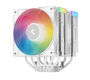 DEEPCOOL AG620 WH ARGB V2 LGA20XX/1700/1200/115X/AM5/AM4 (9шт/кор, TDP 260W, PWM, ARGB DUAL Fan 120mm, 6 тепл. трубок, белый) RET DEEPCOOL AG620 WH ARGB V2 LGA20XX/1700/1200/115X/AM5/AM4 (9шт/кор, TDP 260W, PWM, ARGB DUAL Fan 120mm, 6 тепл. трубок, белый) RET