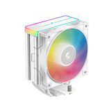 LGA1851/ 1700/ 1200/ 115X/ AM5/ AM4 RET DEEPCOOL AG400 WH ARGB V2 (18шт/ кор, TDP 220W, PWM, ARGB Fan 120mm, 4 тепл. трубки, белый)