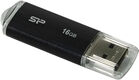 Silicon Power USB Drive 16Gb Ultima U02 SP016GBUF2U02V1K USB2.0 черный