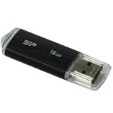 Silicon Power USB Drive 16Gb Ultima U02 SP016GBUF2U02V1K USB2.0 черный