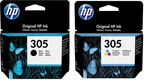 Картридж струйный HP 305 6ZD17AE черный/трехцветный (120стр.) (2мл) для HP DJ 2300 Картридж струйный HP 305 6ZD17AE черный/трехцветный (120стр.) (2мл) для HP DJ 2300