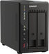 Сетевое хранилище NAS Qnap Original TS-253E-8G 2-bay настольный Celeron J6412 Сетевое хранилище NAS Qnap Original TS-253E-8G 2-bay настольный Celeron J6412