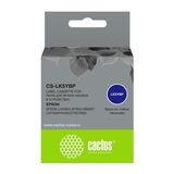 Картридж ленточный Cactus CS-LK5YBP черный для Epson LW400/ LW700/ LW600P/ LW1000P/ K400/ Z700/ Z900