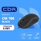 CBR CM 106 Black USB CBR CM 106 Black USB