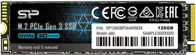 Silicon Power SSD 128Gb M.2 A60 SP128GBP34A60M28 Silicon Power SSD 128Gb M.2 A60 SP128GBP34A60M28