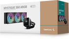 Кулер с водяным охлаждением Deepcool Mystique 360 ARGB Soc-AM5/AM4/1200/1700/1851 черный (R-LX750-BKADSNC-G-1)