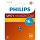 Micro SecureDigital 16GB Philips High Speed microSDHC Class 10 90MB/s (FM16MD55B/97)