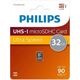 Micro SecureDigital 32GB Philips High Speed microSDHC Class 10 90MB/s (FM32MD55B/97)