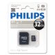 Micro SecureDigital 32GB Philips microSDHC Class 10 (SD адаптер) (FM32MA45B/97)