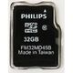 Micro SecureDigital 32GB Philips microSDHC Class 10 OEM ( без упаковки) (FM32MD45K/97_OEM)