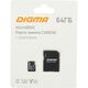 Micro SecureDigital 64GB Digma CARD30 V30 + adapter DGFCA064A03