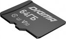 Micro SecureDigital 64GB Digma CARD30 V30 + adapter DGFCA064A03