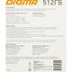 Micro SecureDigital 512GB Digma CARD30 V30 + adapter DGFCA512A03