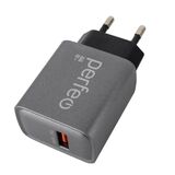 PERFEO Сетевое зарядное устройство с разъемом USB I4667