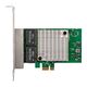Exegate EX296211RUS Сетевой адаптер ExeGate EXE-564 (PCI-E x1 v2.0, 4xRJ45, UTP 10/100/1000Mbps, Realtek Chipset RTL8111H+ASM1184e)